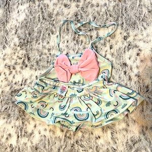 Ruffle Butts toddler girls suit